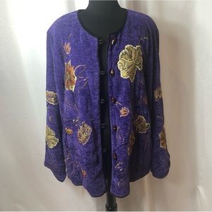 EUC lined Indigo Moon Jacket!